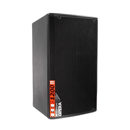 59475-2-removebg-preview Caja acústica activa profesional dB Technologies Opera 15P de 2 vías con woofer de 15 pulgadas. Potencia máxima de 1200W (600W RMS) y SPL máximo de 130 dB. Incluye amplificador Clase D, DSP avanzado con filtros FIR y bocina asimétrica para una dispersión optimizada. Ideal para PA, monitoreo de escenario y eventos en vivo que requieren audio potente y de alta fidelidad.