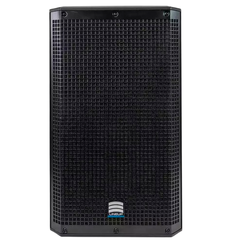 Altavoces activos de rango completo de 15" y 1200 vatios, clase D, con DSP, Bluetooth y TWS GA15P Frente caja activa Lineup GA15P