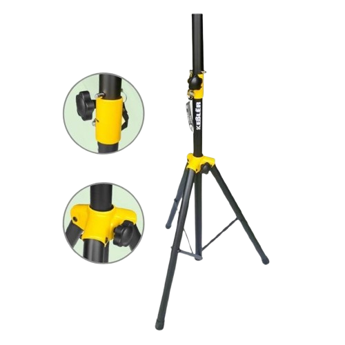 soporte-parlante-kebler-b14027-metalico--removebg-preview Pedestal para micrófono recto Kebler B14027, metálico y robusto, con base circular pesada (base redonda). Soporte fijo, ideal para vocalistas y discursos en estudios de grabación, iglesias y escenarios que requieran máxima estabilidad. Altura ajustable con sistema de bloqueo seguro, acabado en negro profesional.